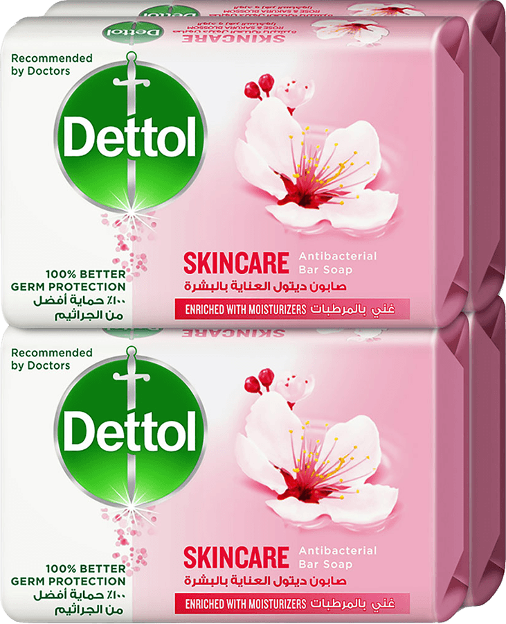 DETTOL ANTI-BACTERIAL BAR SOAP SKIN CARE 165 G