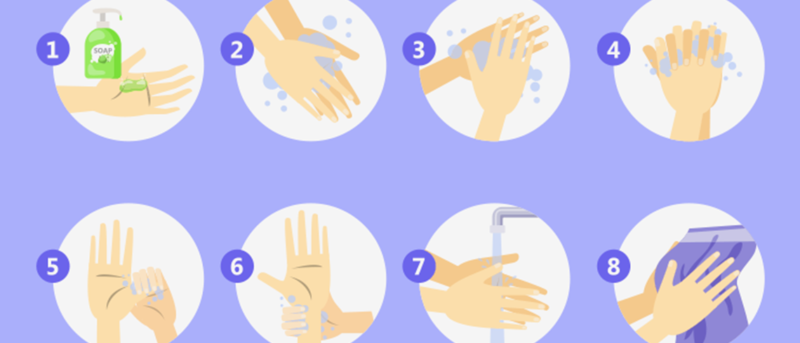 You need to know these hand washing steps for a healthy you