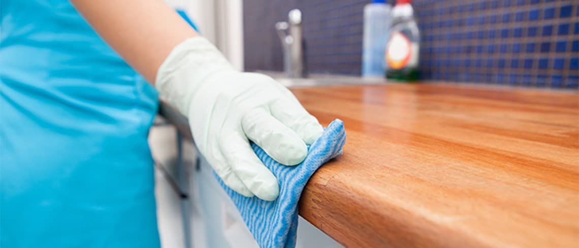 Cleaning of a Kitchen